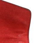 GG Supreme Monogram Suede Mini Dionysus Shoulder Bag Beige Ebony Vulcanic Red