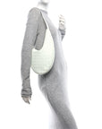 Nappa Intrecciato Small Drop Shoulder Bag Glacier