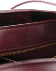Nappa Intrecciato Small Andiamo Shoulder Bag Barolo