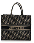 Oblique Large Book Tote Blue Multicolor