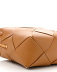 Lambskin Maxi Intrecciato Mini Cassette Camera Bag Acorn
