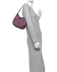 Maglia Jacquard Cleo Shoulder Bag Black Rosa