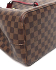 Damier Ebene Neonoe MM Cherry Berry