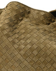 Suede Intrecciato Large Hop Mud