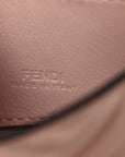 Nappa Matisse FF Embossed Nano Maxi Buckle Baguette Charm Rosa Quarzo