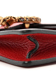 Calfskin Super Mini Dionysus Shoulder Bag Hibiscus Red