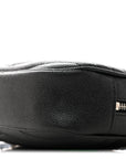 Grain De Poudre Matelasse Monogram Mini Lou Camera Bag Black