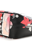 X JAMES JEAN Vitello DNA Flat Messenger Bag Black
