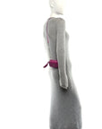 Grain De Poudre Matelasse Monogram Baby Lou Camera Bag Electric Fuxia