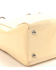 Patent Cannage Large Lady D1OR White