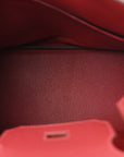 Veau Jonathan Birkin 30 Rouge Vif