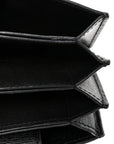 Saffiano Virtus Accordion Wallet Black