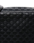 MicroGCCIssima Mini Bree Messenger Bag Black