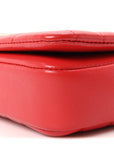 Lambskin Quilted Mini Lola Bag Bright Red