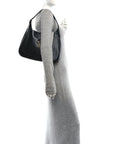 Boarded Dyana Lux Calfskin Medium Jackie 1961 Hobo Black