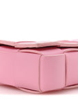 Lambskin Maxi Intrecciato Small Cassette Crossbody Bag Ribbon