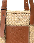Raffia Basket Tote Bag Natural Tan