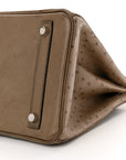 Ostrich Birkin 30 Mousse