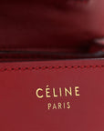 Box Calfskin Small Classic Box Flap Bag Red