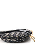 Oblique Saddle Bag Blue