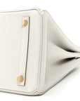 Togo Birkin 30 Gris Pale