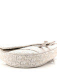 Oblique Mens Saddle Bag Grey