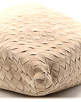 Suede Intrecciato Large Hop Mastice