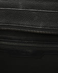 Drummed Calfskin Mini Luggage Black