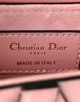 Smooth Calfskin Mini Saddle Bag Antique Pink