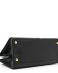 Saffiano Soft Calfskin Tote Black