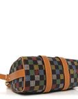 LV Vers Damier Ebene Keepall Bandouliere 25