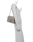 GG Supreme Monogram Small Dionysus Shoulder Bag Taupe