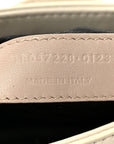 Smooth Calfskin Le 5 A 7 Hobo Crema Soft