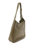 Supple Calfskin Large Le 5 A 7 Soft Hobo Strong Moss