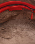 Nappa Intrecciato Nodini Crossbody Messenger Red