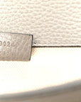 Pebbled Calfskin Small Dionysus Shoulder Bag Dusty Grey