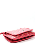 Goyardine Le Jardin Plumet Wallet Clutch Fuchsia
