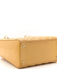 Patent Cannage Medium Lady D1OR Beige