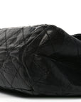 Aged Calfskin Quilted 2.55 Reissue 226 Flap Black