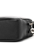 Vitello Daino Soft Camera Crossbody Black