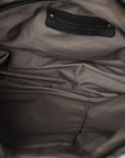 Nappa Intrecciato Crossbody Messenger Black