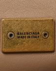 Smooth Calfskin Small Bel Air Carry All Bag Latte
