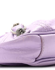 Agneau Arena Le Cagole Mini Purse With Chain Lilac