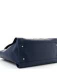 Calfskin Medium Deauville Navy