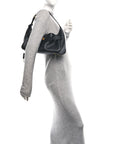 Smooth Calfskin Small Bel Air Shoulder Bag Black