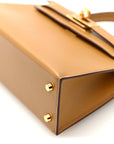 Tadelakt Mini Kelly Sellier 20 Biscuit