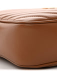 Calfskin Matelasse Monogram Lou Camera Bag Cinnamon