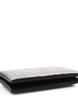 Lizard Calvi Card Case Black