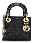 Patent Cannage Mini Lady D1OR Black