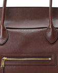 Supple Shiny Lambskin Large New Luggage Brick